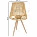 Lantern Alexandra House Living Natural Bamboo Rattan 36 x 64 x 36 cm