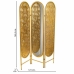 Folding screen Alexandra House Living Gold 3 x 165 x 121 cm