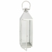 Lykta Alexandra House Living Zilver Glas Roestvrij staal 23 x 72 x 24 cm