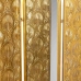 Folding screen Alexandra House Living Gold 3 x 165 x 121 cm