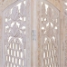 Folding screen Alexandra House Living White 2 x 180 x 153 cm