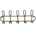 Wall mounted coat hanger Romimex Musta korihuonekalut 61 x 21 x 8 cm