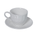 6 Dele kaffekopsæt Alexandra House Living Porcelæn 90 ml