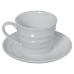 6 Dele kaffekopsæt Alexandra House Living Porcelæn 200 ml