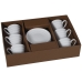 Juego de 6 Tazas de Café Alexandra House Living Porcelana 200 ml