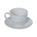 6 Dele kaffekopsæt Alexandra House Living Porcelæn 90 ml