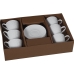 Set van 6 koffiekopjes Alexandra House Living Porselein 200 ml