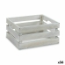 Caixa Decorativa Branco Madeira 21 x 11 x 14,5 cm (36 Unidades)