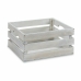 Boîte Décorative Blanc Bois 21 x 11 x 14,5 cm (36 Unités)