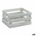 Decoratieve Doos Wit Populierenhout 22 x 9 x 13 cm (48 Stuks)