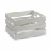 Caixa Decorativa Branco Madeira 31 x 16 x 21 cm (18 Unidades)