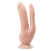 Double Penetration Stroker Masturbator mit doppelter Öffnung (Anus und Schamlippenform) Blush Dr Skin natürlich