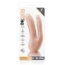 Double Penetration Stroker Masturbator mit doppelter Öffnung (Anus und Schamlippenform) Blush Dr Skin natürlich