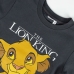 Otroški Pulover brez Kapuce The Lion King Temno siva