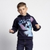 Kinderhoodie Stitch Donkerblauw