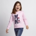 Bluza bez kaptura Dziecięca Minnie Mouse Różowy