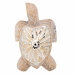 Figura Decorativa Alexandra House Living Blanco Natural Madera Vidrio Tortuga 8 x 20 x 31 cm