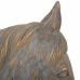 Figura Decorativa Alexandra House Living Gris Dorado Poliresina Caballo 15 x 31 x 31 cm