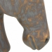 Decoratieve figuren Alexandra House Living Grijs Gouden Polyresin Paard 15 x 31 x 31 cm