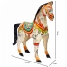 Decoratieve figuren Alexandra House Living Mangohout Paard 7 x 24 x 22 cm