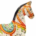 Decoratieve figuren Alexandra House Living Mangohout Paard 7 x 24 x 22 cm