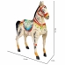 Figurine Décorative Alexandra House Living Bois de manguier Cheval 9 x 34 x 31 cm