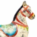 Statua Decorativa Alexandra House Living Legno di mango Cavallo 9 x 34 x 31 cm