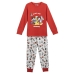 Pajama Bērnu Mickey Mouse Sarkans