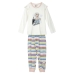 Pijama Infantil Frozen Bej