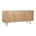 Dientafel DKD Home Decor Natuurlijk Metaal Hout MDF 160 x 45 x 75 cm