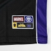 Basketbal T-shirt Marvel Zwart Uniseks