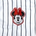 Kortærmet Sport T-shirt Minnie Mouse Baseball Unisex