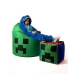 Pouffe GO GIFT Green Oxford minecraft