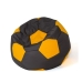 Puff GO GIFT Amarelo Preto Oxford Futebol