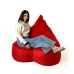 Puff GO GIFT Vermelho Oxford 140 x 100 cm