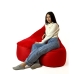 Pouf GO GIFT Rouge Oxford 140 x 100 cm