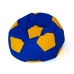 Puff GO GIFT Amarelo Azul Oxford Futebol