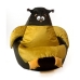 Pouffe GO GIFT Gold Bronze Oxford 105 x 80 cm