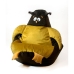 Pouffe GO GIFT Gold Bronze Oxford 105 x 80 cm