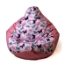 Pouffe GO GIFT Dark pink 140 x 100 cm Pear