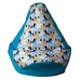 Pouf GO GIFT Bleu 140 x 100 cm Poire