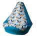 Pouf GO GIFT Bleu 140 x 100 cm Poire