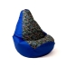 Pouf GO GIFT Bleu Oxford tejido antidesgarros 105 x 80 cm