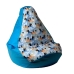 Pouffe GO GIFT Blue 130 x 90 cm Pear