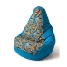 Pouffe GO GIFT Blue 130 x 90 cm Pear