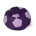 Puff GO GIFT Roxo Violeta Oxford Futebol