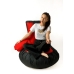 Pouf GO GIFT Noir Rouge Oxford Gant de boxe