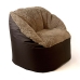 Pouf GO GIFT Café Oxford tejido antidesgarros