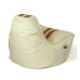 Pouf GO GIFT Or Beige Oxford tejido antidesgarros 140 x 100 x 100 cm 140 x 100 cm