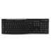 Ασύρματο Πληκτρολόγιο Logitech K270 Μαύρο Ισπανικό Qwerty 2.4 GHz